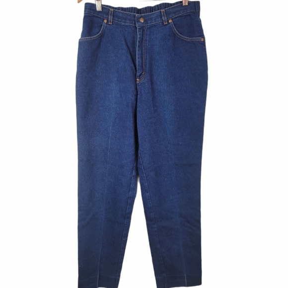 Vintage 1970s Levis HighRise Elastic Back Jeans 16 - Picture 3 of 12